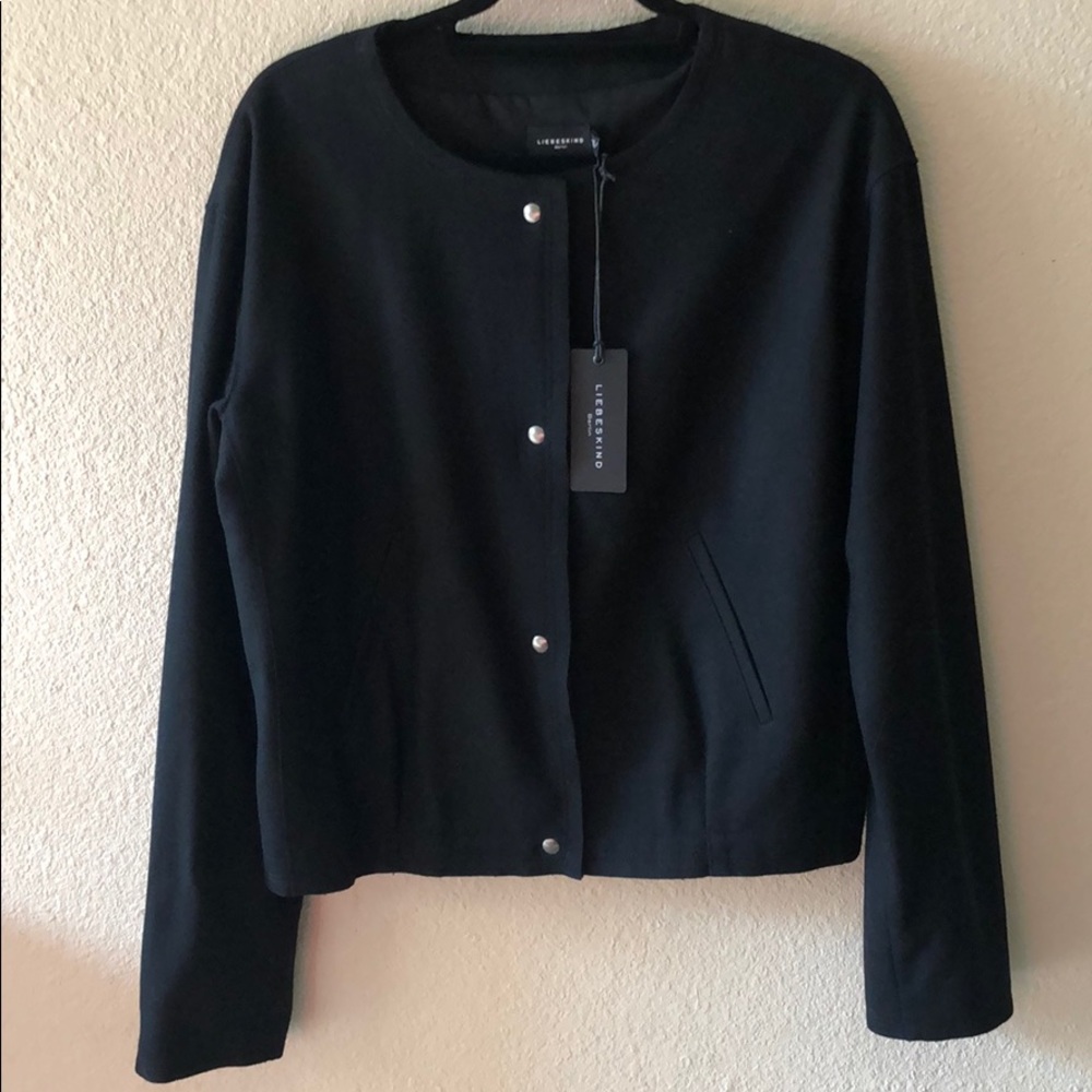 Liebeskind black jacket. Size 42/L
